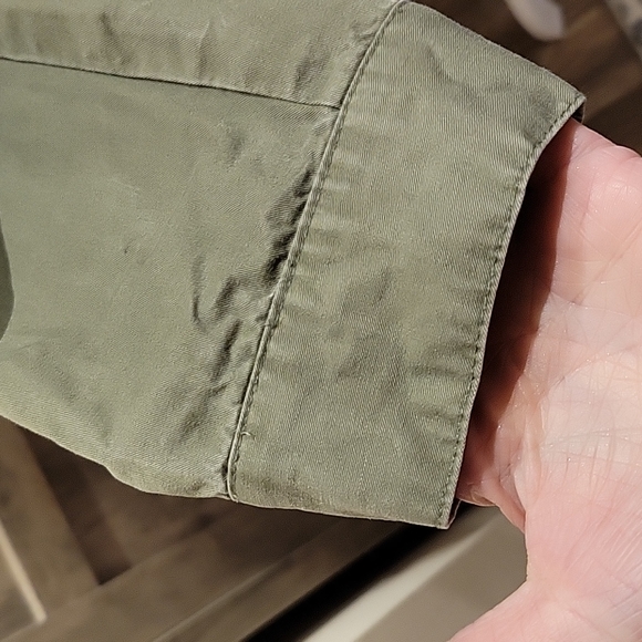 Olive Green Utility Jacket - Picture 4 of 8